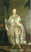 Lorens Pasch the Younger Portrait of Adolf Frederick, King of Sweden (1710-1771) in coronation robes oil